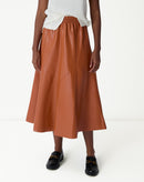 Saia Midi Statement Essential - Caramelo