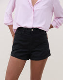 Shorts de Sarja - Preto