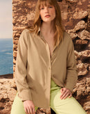 CALÇA RETA DE ALFAIATARIA - VERDE