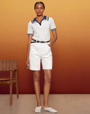 BLUSA POLO - OFF-WHITE