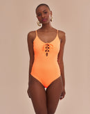 Maiô Aquamarine Citrino - Laranja