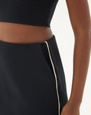 SAIA CURTA SLIM DE ALFAIATARIA - PRETO