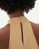 BLUSA FRENTE ÚNICA - AREIA