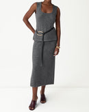 REGATA ALONGADA DE TRICOT - CHUMBO