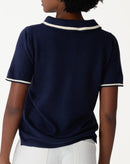BLUSA POLO - AZUL MARINHO