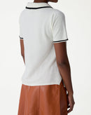 BLUSA POLO - OFF-WHITE