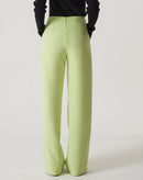 CALÇA RETA DE ALFAIATARIA - VERDE