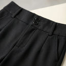 [Leve 4, Pague Só 2] Calça Dalina Feminina em Spandex, Poliéster e Elastano de Cintura Alta com Fechamento em Botões Duplos