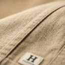 [Leve 5, Pague 3] Bermuda Viena Feminina em Linho e Algodão de Cintura Alta com Nervuras Frontais