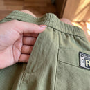 [Leve 4, Pague Só 2!] Short Amélia Feminino em Veludo Cotelê e Algodão de Cintura Alta com Cós Elástico Confortável